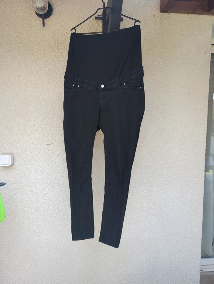 Jean skinny taille haute grossesse