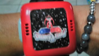 jouet bracelet plastique sonore  '' power rangers
