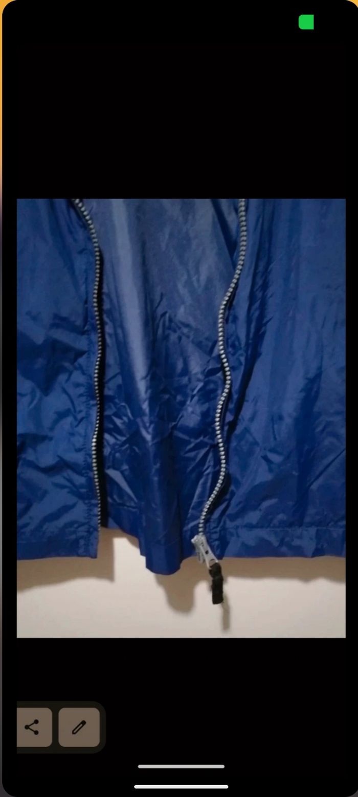 Beau coupe vent CFK bleu. Taille 14 ans. - photo numéro 5