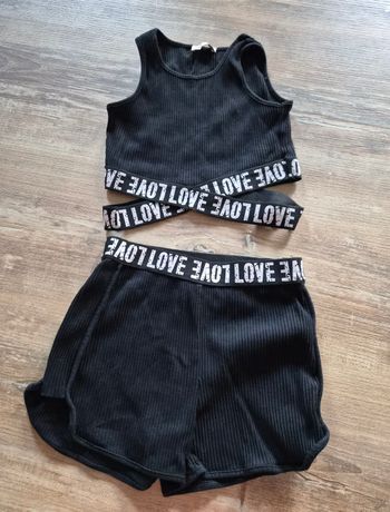 Ensemble short et débardeur love