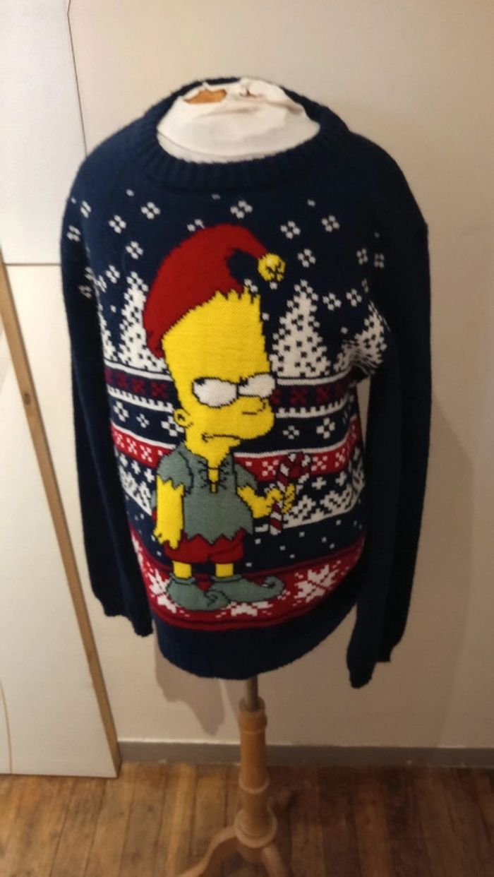 Pull noël mixte The Simpson - photo numéro 4