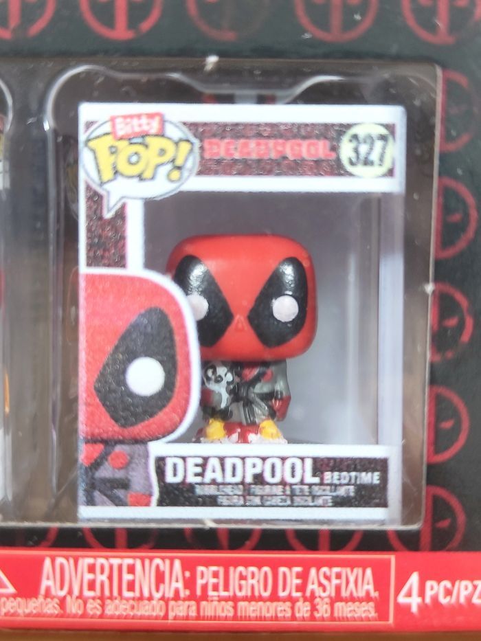 Boîte De 4 Bitty Pop! Deadpool - Griller Clown Bedtime + Mystery Pop! - photo numéro 4