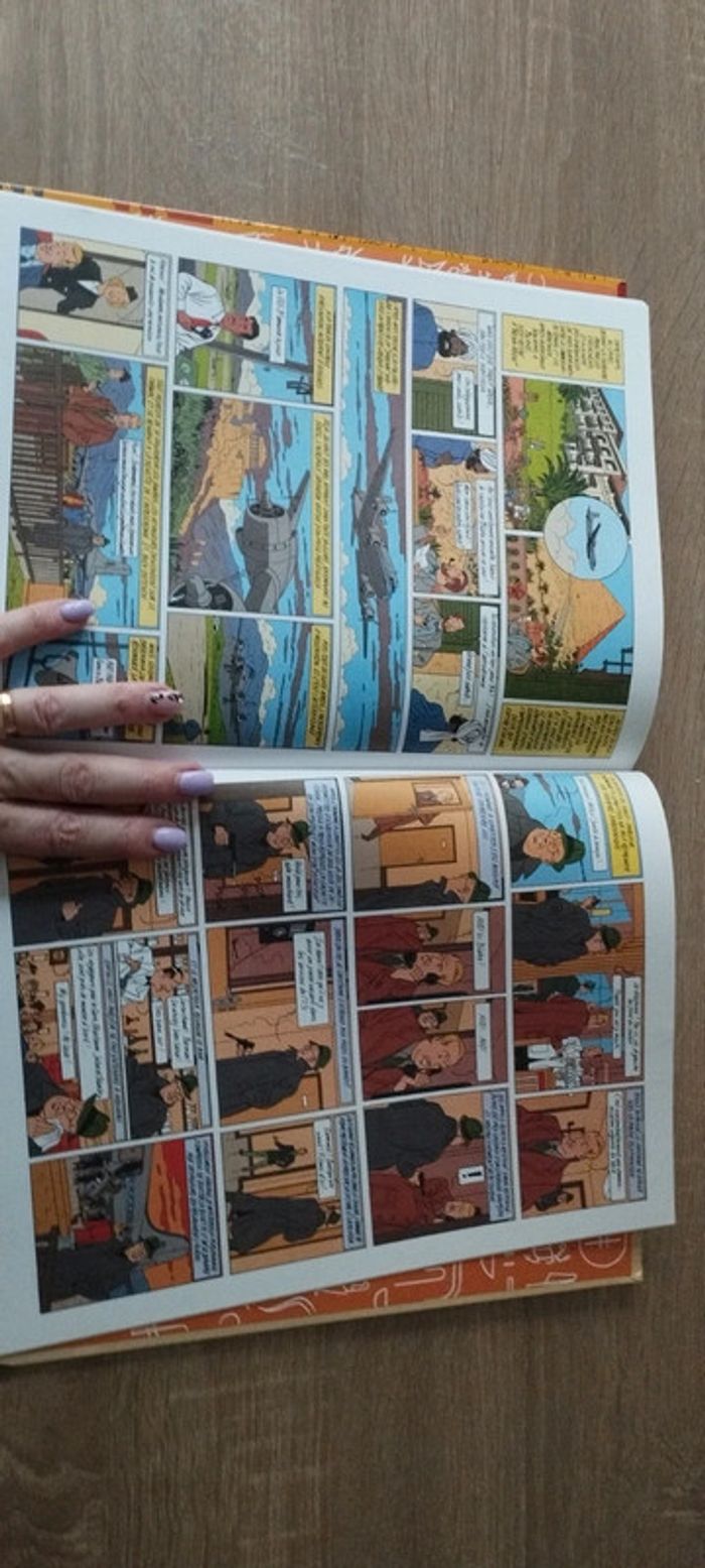 Bande dessinée le mystère de la grande pyramide - photo numéro 4