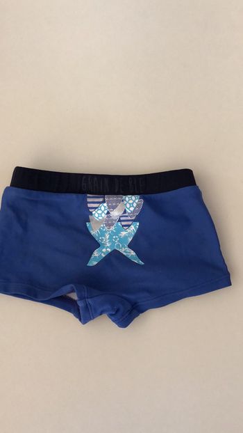 Maillot de bain boxer bleu 18 mois grain de blé