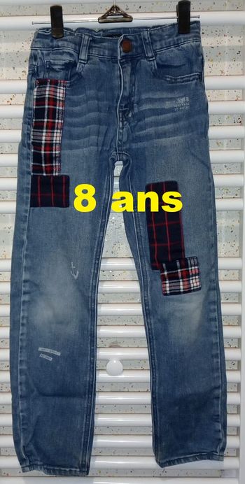 Jeans patchwork IKKS Taille 8 ans