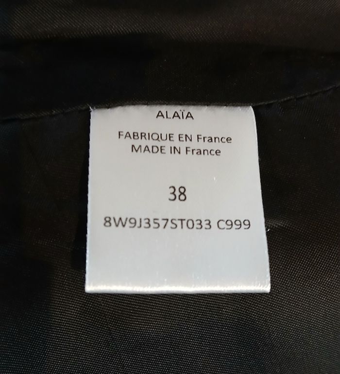 Jupe Noire Alaïa - photo numéro 8