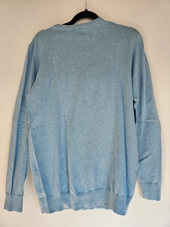 Sweat kiabi L homme bleu ciel - photo numéro 3