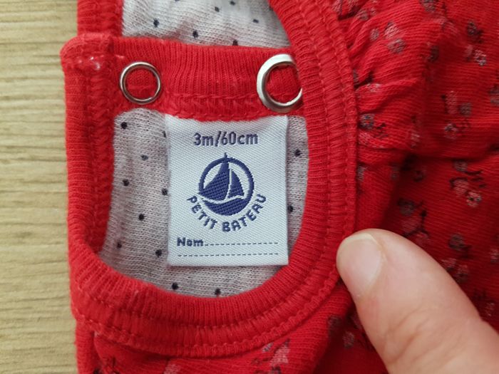 T-shirt manches longues 3 mois - photo numéro 4