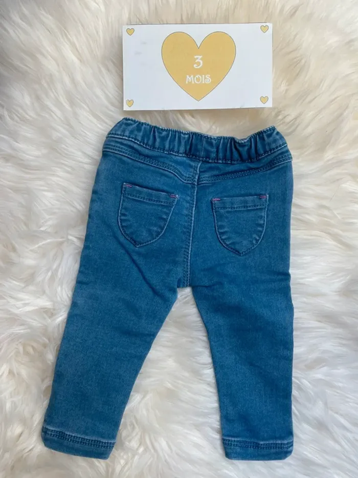 3 mois - Jeans slim « lapin » - photo numéro 3