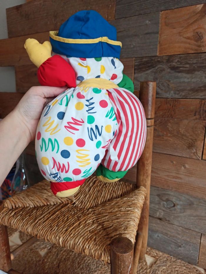 peluche vintage clown Berchet - photo numéro 6