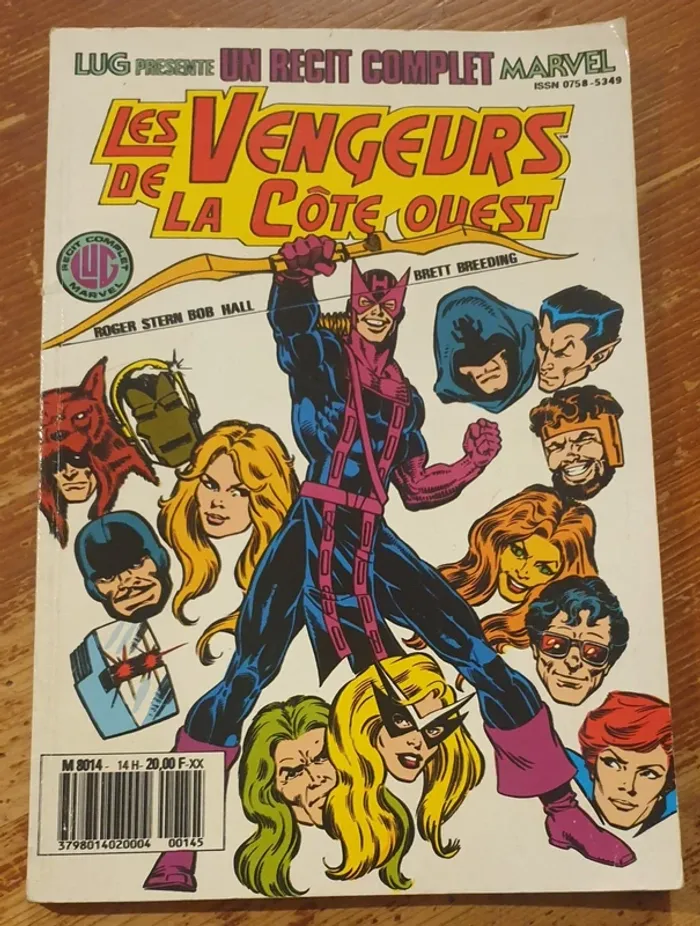 Comics Marvel LUG - Les vengeurs de la cote ouest - recit complet