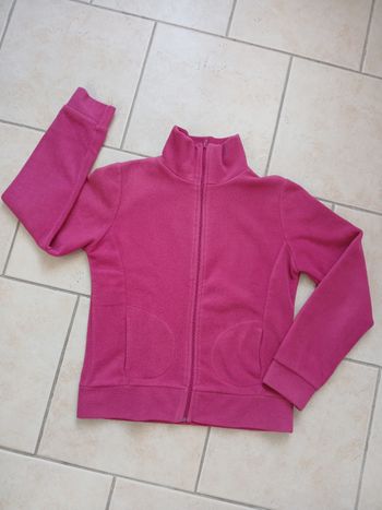 Beau polaire Zippée fuchsia neuf