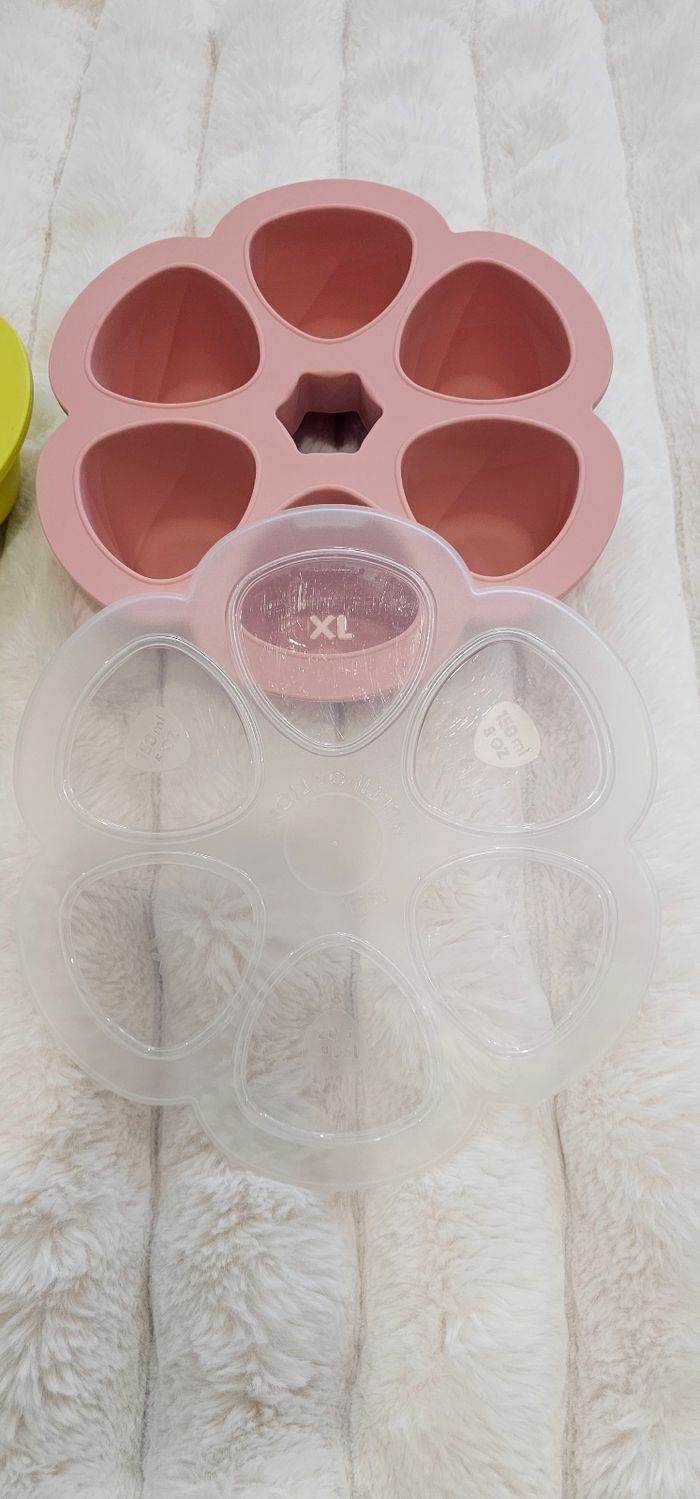 Lot de 3 fleurs 🌸 multiportions BEABA XL 150ML - photo numéro 2