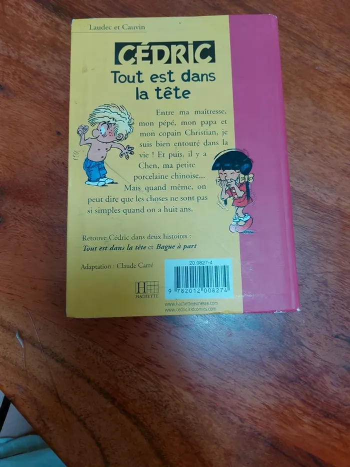 Livre cedric tout est dans la tête - photo numéro 2