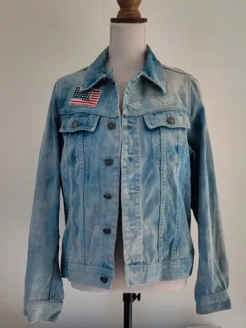 Veste en jean bleue claire Rivaldi Taille M ou 38/40