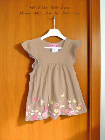 T-shirt 8 ans NKY (0-166-mag)
