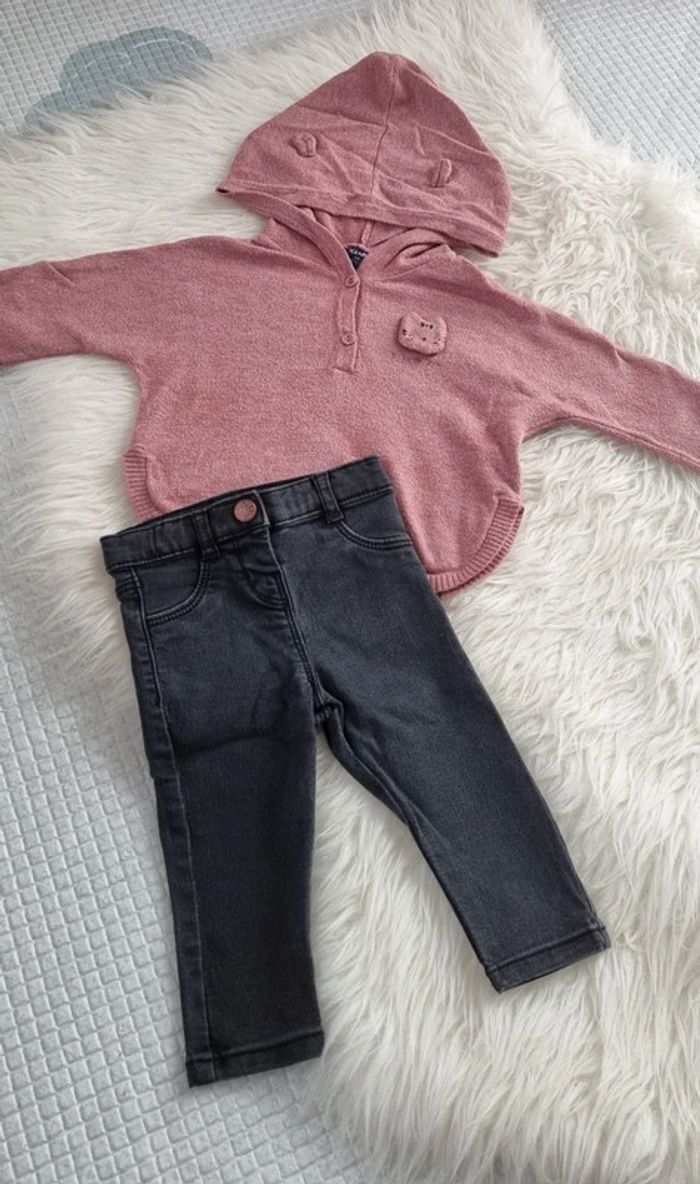 Ensemble Jean et haut