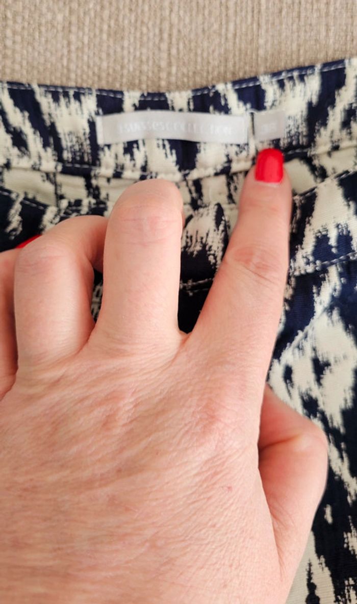 Magnifique short bleu & blanc - photo numéro 5