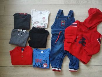 Lot vêtements garcon Automne/Hiver. Taille 3mois. Tres bon etat