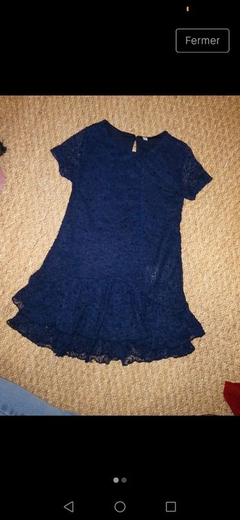 Robe dentelle