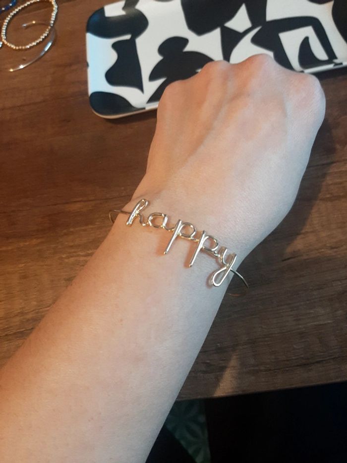Bracelet doré Happy Bala Bossté - photo numéro 3