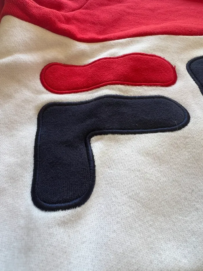 Crewneck sweat pull col rond Fila vintage Taille M - photo numéro 4