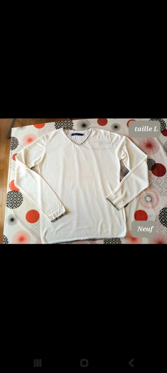 Pull Teddy Smith 👨 taille L Neuf