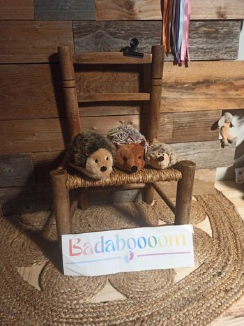 Peluche petits hérissons tbe