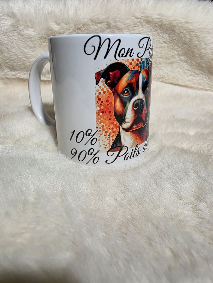 Mug  staffie - photo numéro 3