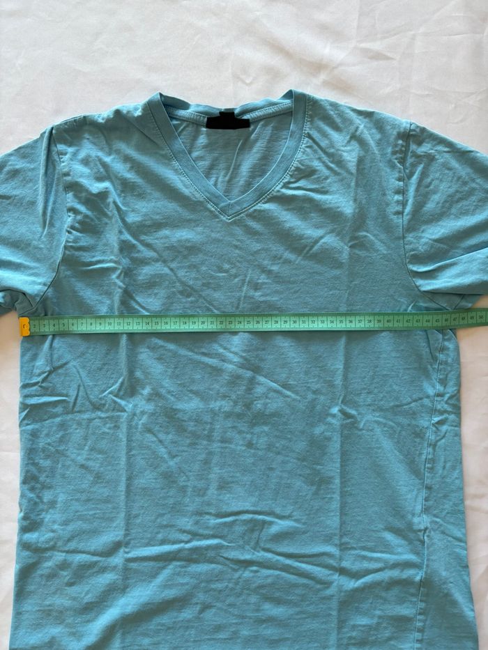 T-shirt uni bleu clair - SMOG - S/36 - photo numéro 7
