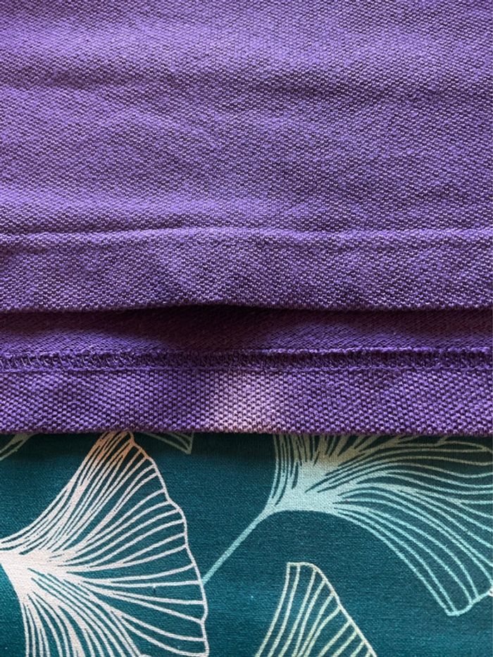 Polo violet pour homme Tommy Hilfiger taille M 020 - photo numéro 5