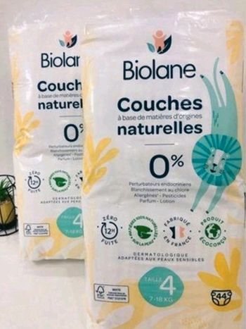 couches biolane neuves. 
Taille 4