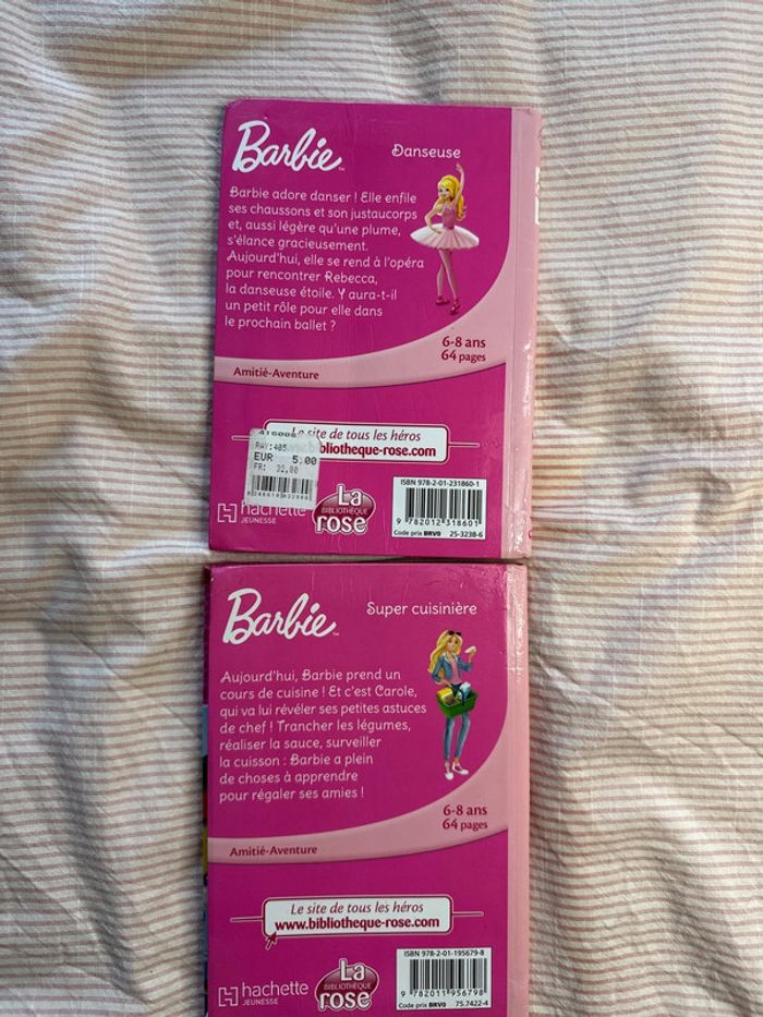 Lot 2 livres barbie - photo numéro 2
