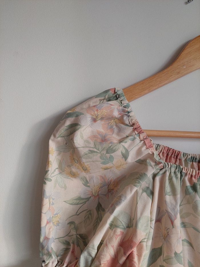 Haut fleuri et - photo numéro 3