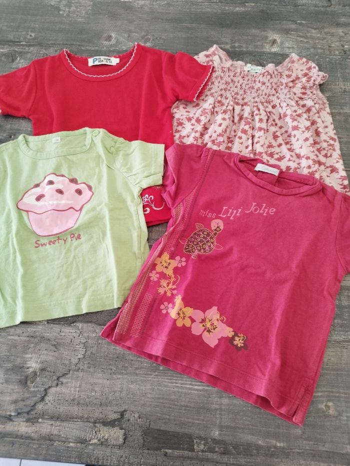 Tee shirt fille 2 ans