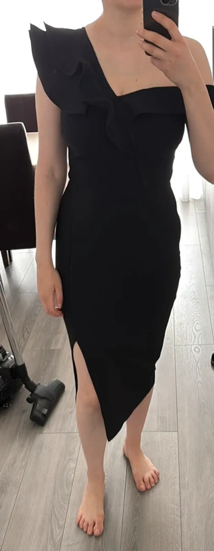 Robe noire midi - photo numéro 3