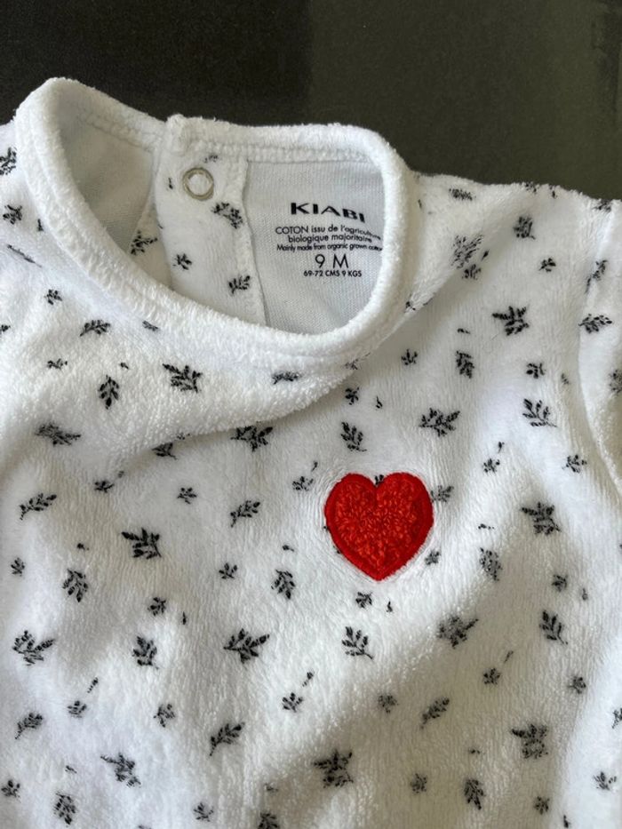Pyjama velours fin 9 mois - photo numéro 2