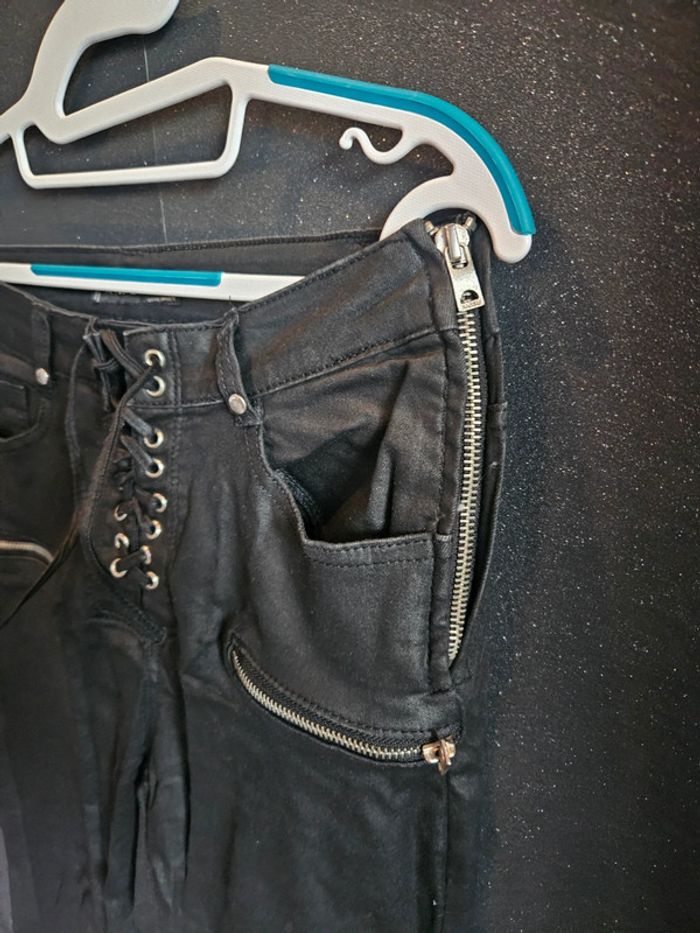 Pantalon effet cuire - photo numéro 3