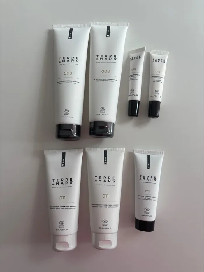 Lot Terre de Mars – 7 soins BIO – Neufs