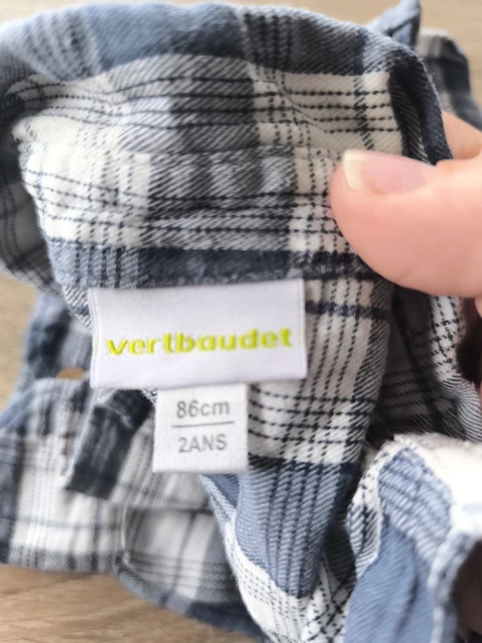 Chemise manches longues garçon 2 ans - photo numéro 2