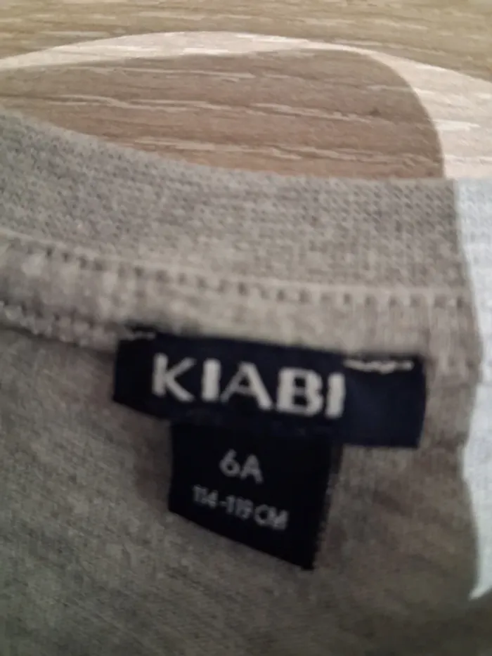 Tee-shirt manches longues sequedin taille 6ans kiabi - photo numéro 3