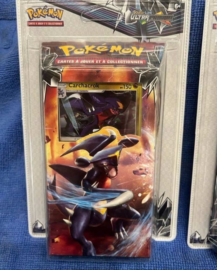 2 Deck Pokémon S&L Ultra Prisme Carchakrok + Pingoleon neuf scellé - photo numéro 4