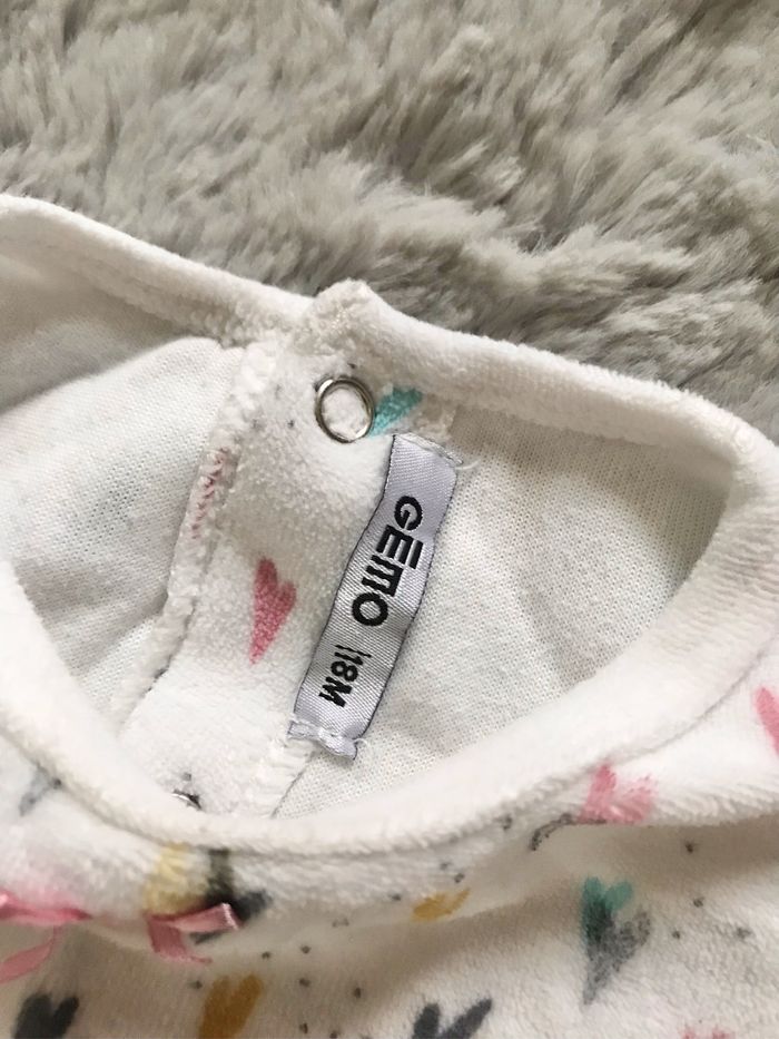 Grenouillère en velours 18mois (Gémo) - photo numéro 3