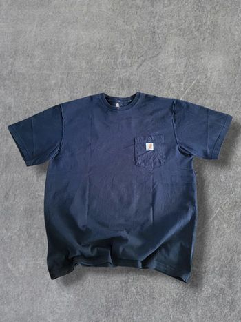 T-shirt Carhartt bleu marine 100% coton - L