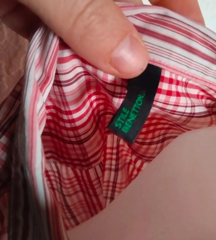 Chemise blouse femme Benetton taille 40 - photo numéro 8