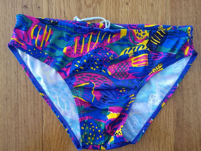 Slip de bain homme bariolé