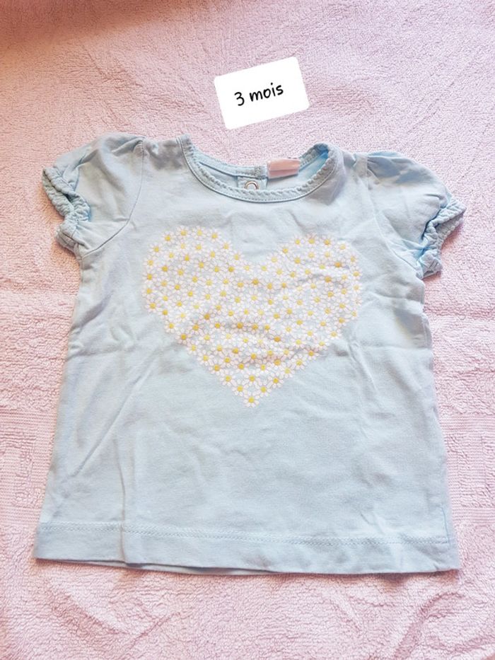 T-shirt H&M 3 mois