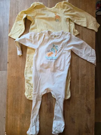 Lot de 2 pyjama 1 pièce