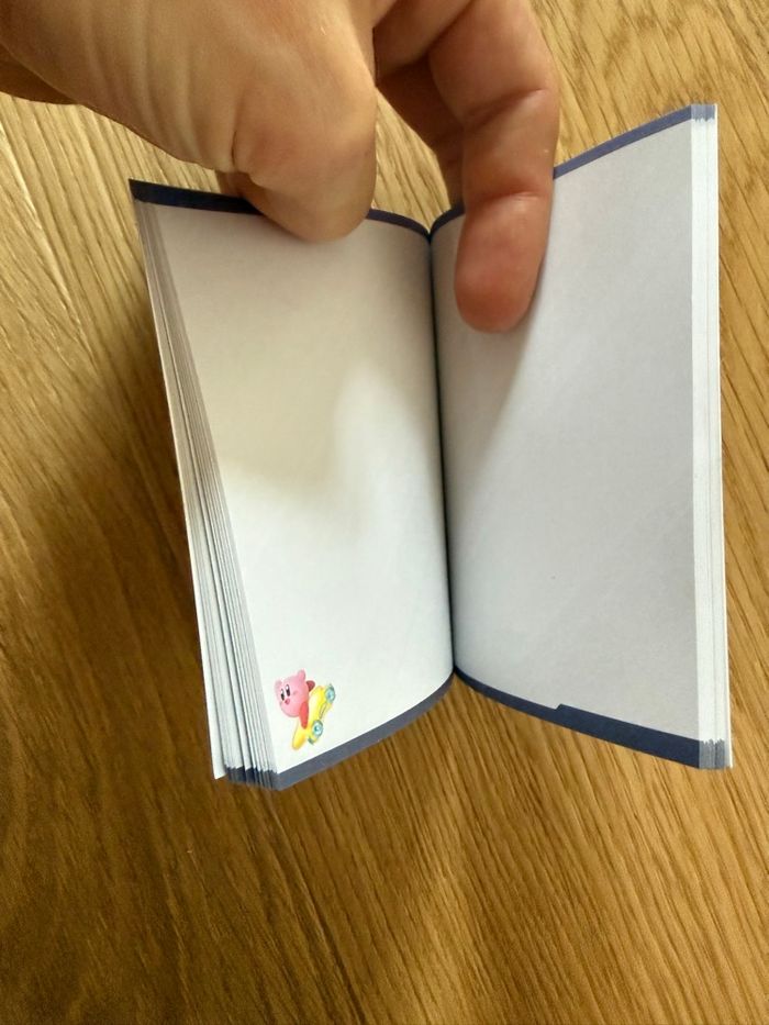 Notebook Kirby Air Riders officiel Nintendo neuf - photo numéro 3