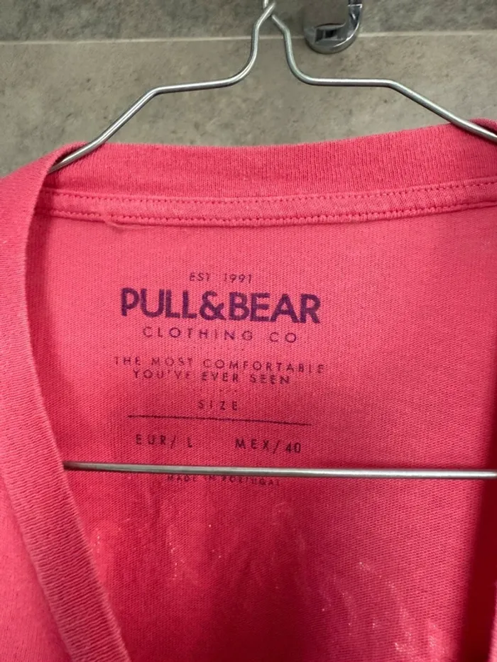 T-shirt Pull&Bear rose - photo numéro 3